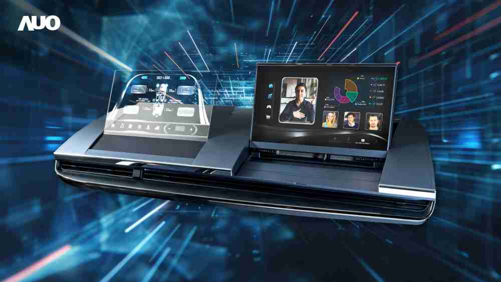 开云电子Micro LED Display HMI解决方案打造透明Micro LED前座仪表，，呈现信息并保留驾驶视野开阔；亦为副驾驶座乘客打造收放自如的Micro LED屏幕，，在不影响显示质量的前提于显示区内建镜头，，，，让用户能与视讯对象直接眼神接触，，，，提供绝佳的双向沟通体验