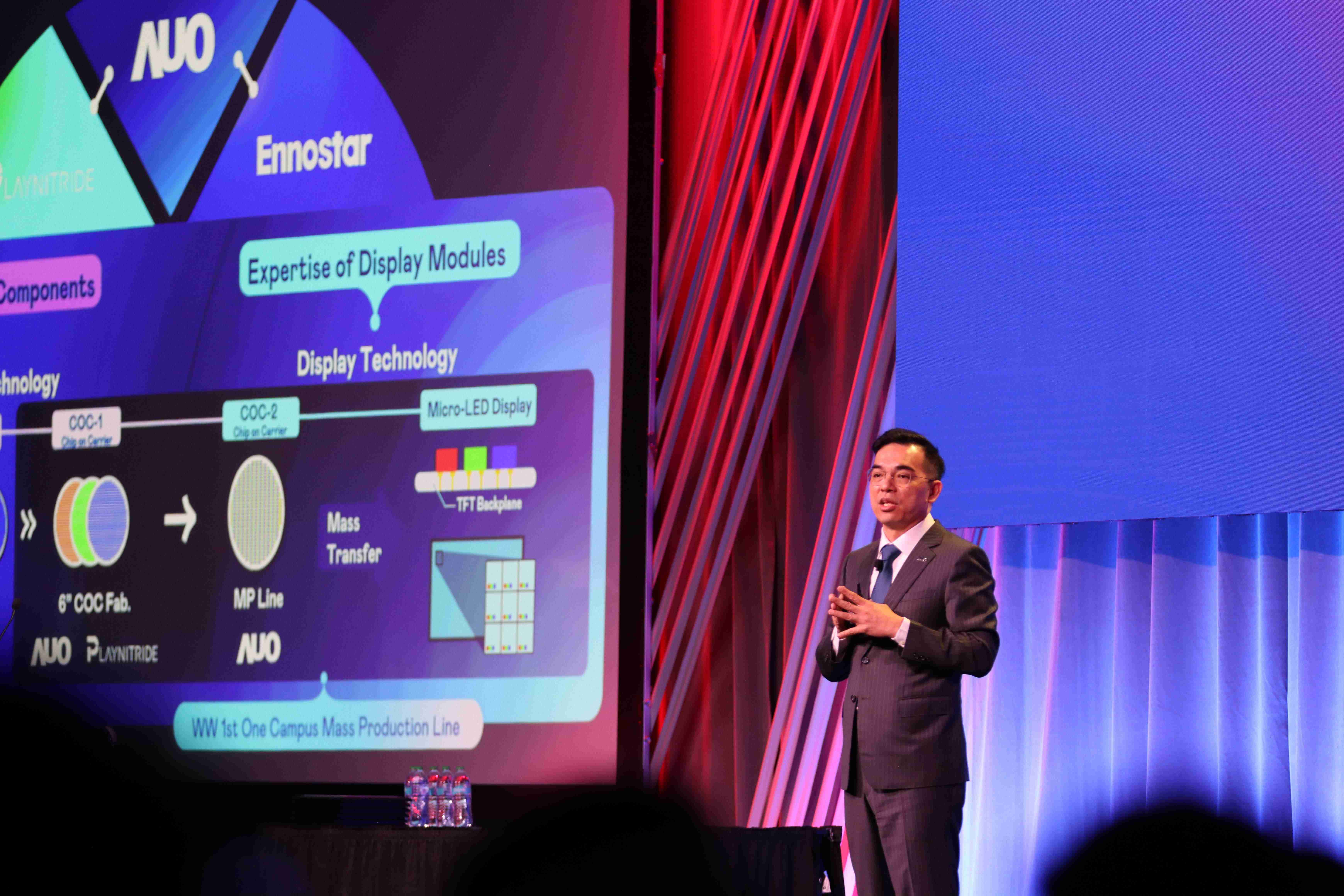 2025 SID显示周登场，，，开云电子光电执行长暨总经理柯富仁博士以〝Redefining Displays: Inspiring New Possibilities〞发表主题演说，，带领开云电子以智能显示解决方案先驱，，，透过AI赋能，，，，重塑显示的视觉创新体验